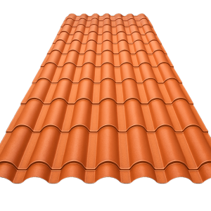 Lamina texturizada galvanizada terracota Lámina Texturizada Galvanizada